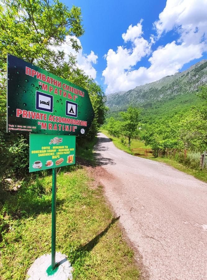 Privatni Smjestaj "Mratinje" Affittacamere Plužine Esterno foto